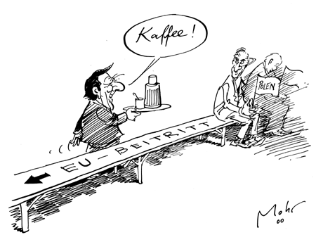 Pause vom Warten