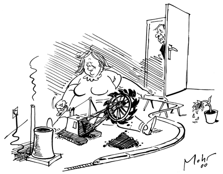 Bärbel allein zu Haus