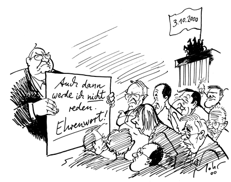 ...Schweigen ist Gold.