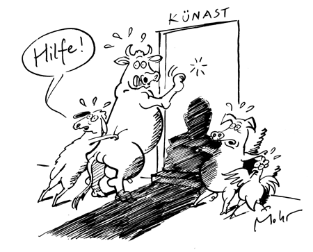 Nackte Angst