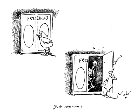 Glatt vergessen!
