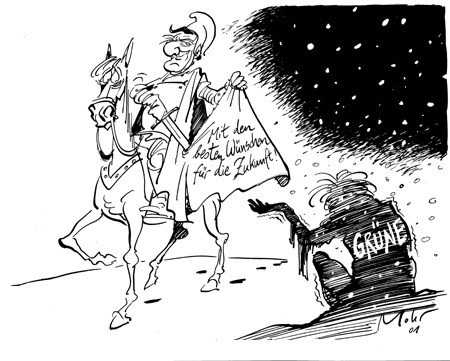 Sankt Gerhard und der Bettler