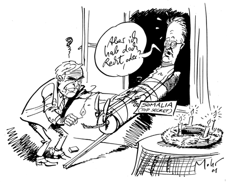 Weihnachts-Rakete