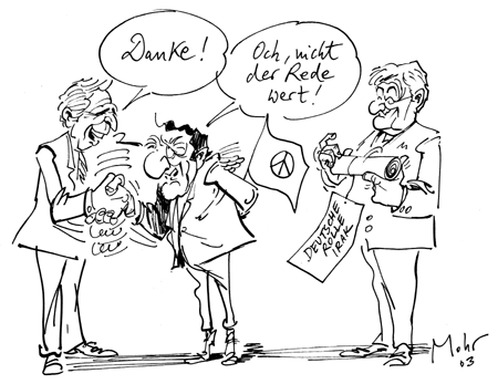 Wieder hübsch freundlich!