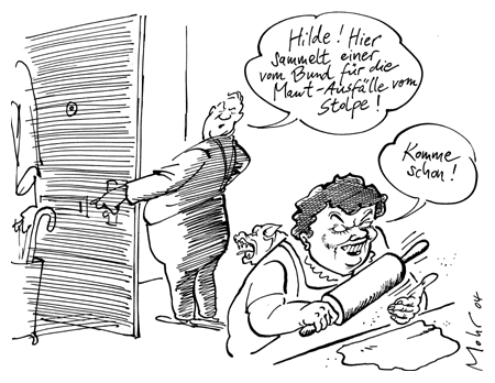 Die Nerven liegen blank.