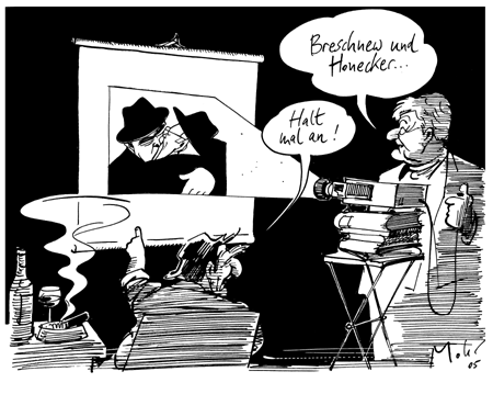 Der Bush-Besuch rückt näher