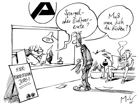 Agentur im Frühling