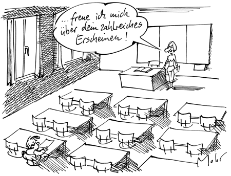 Private Atmosphäre