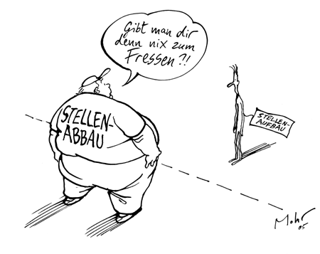 Deutschland zunehmend mager