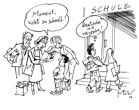 Deutsche Lehrkräfte überfordert