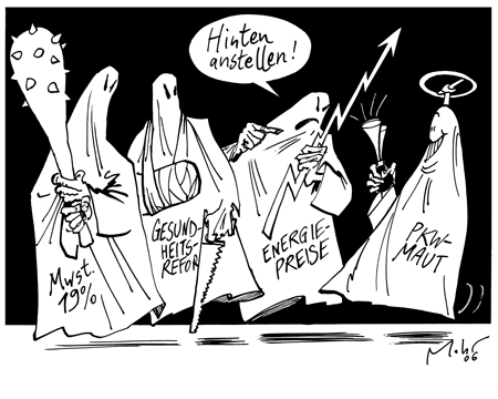 Gespenstische Reihe