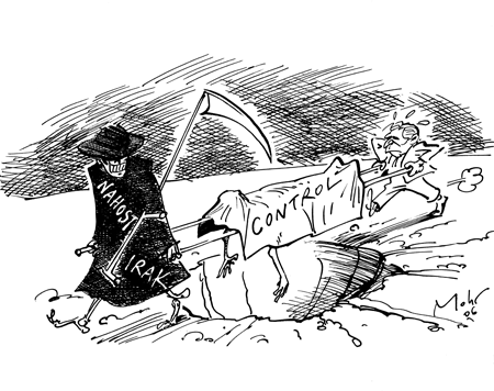 Meister und Gefolge