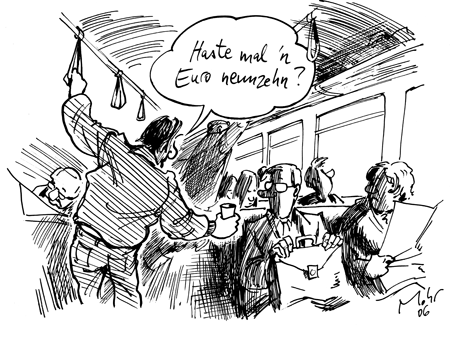 Deutschland übt die Mehrwertsteuer