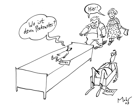 Strecken und kappen