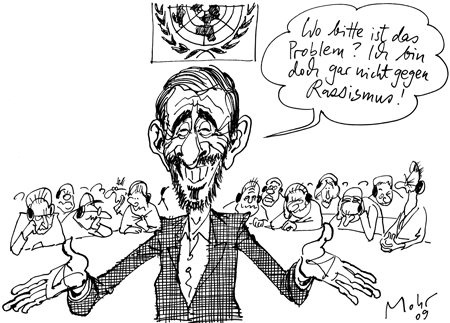 Achmedinedschad erklärt sich in Genf