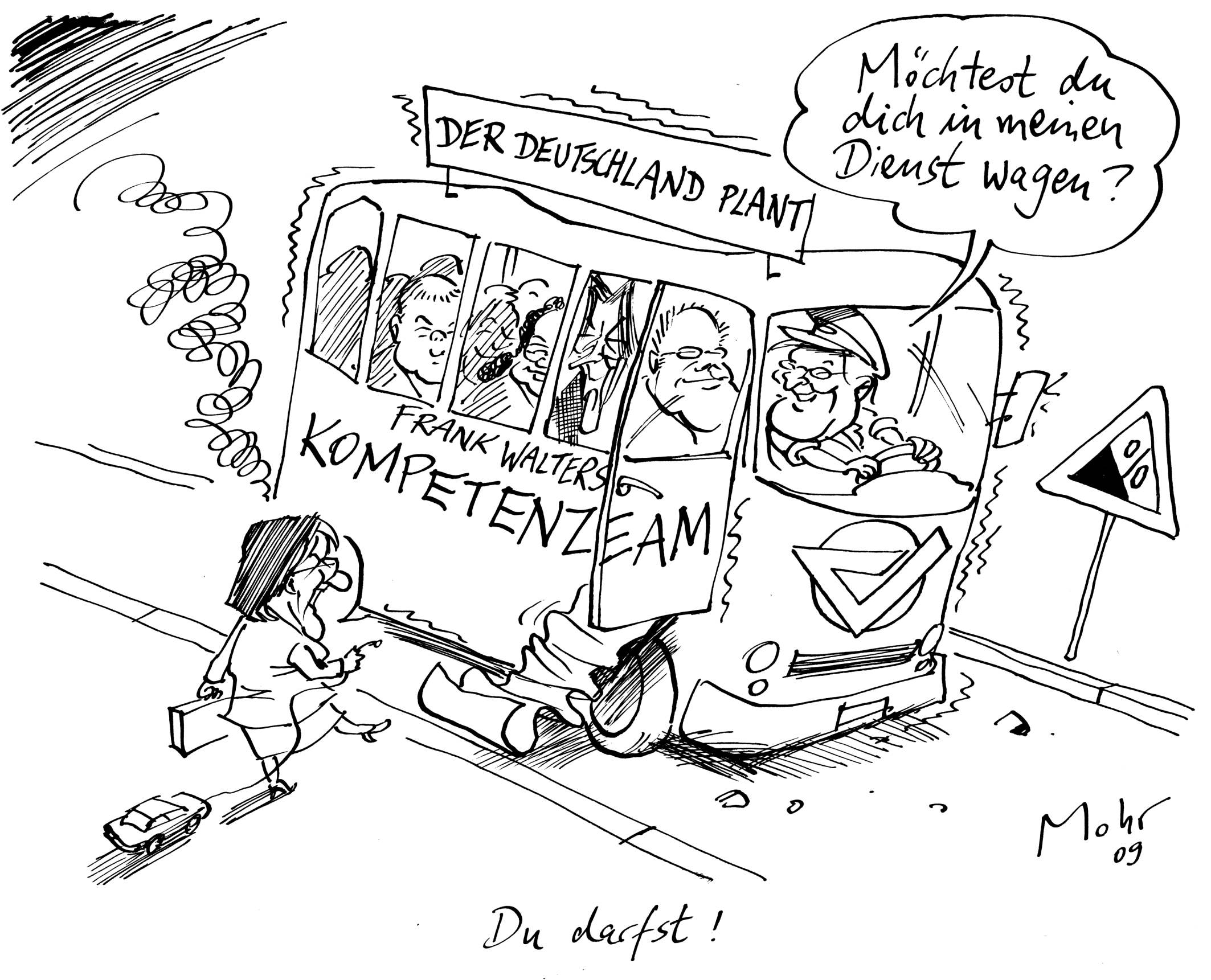 Du darfst! (s/w)