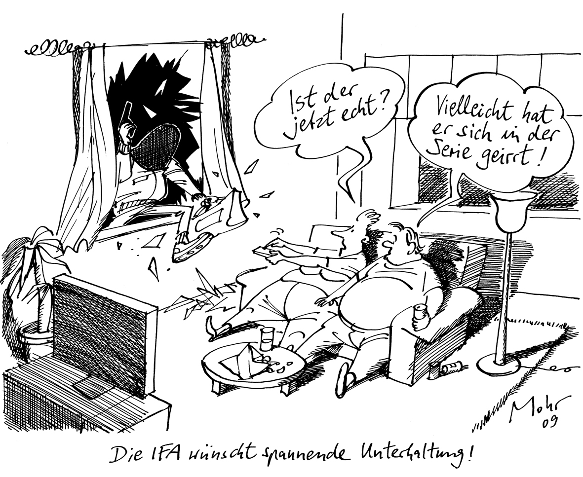 Die IFA wünscht spannende Unterhaltung!