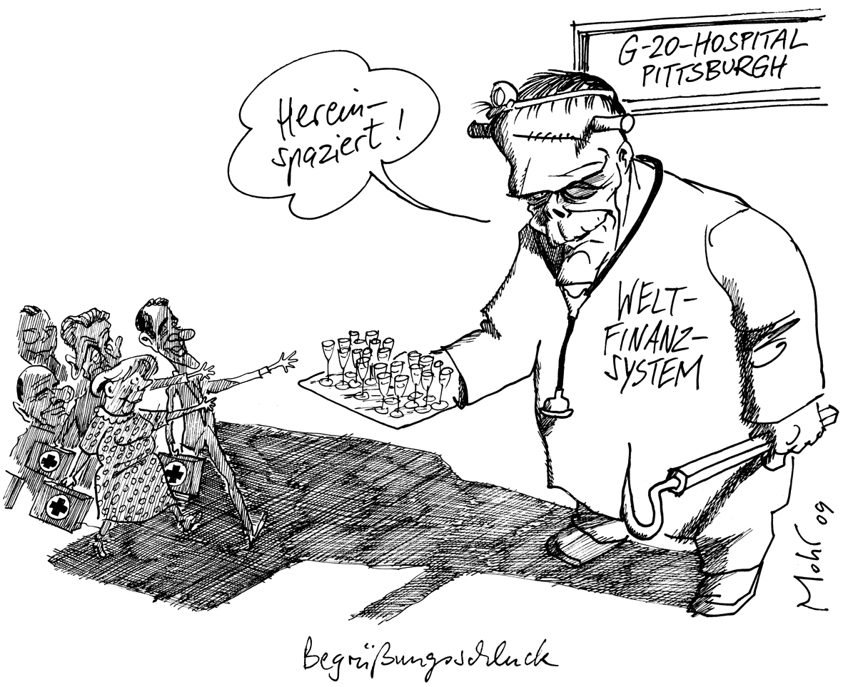 Begrüßungsschluck
