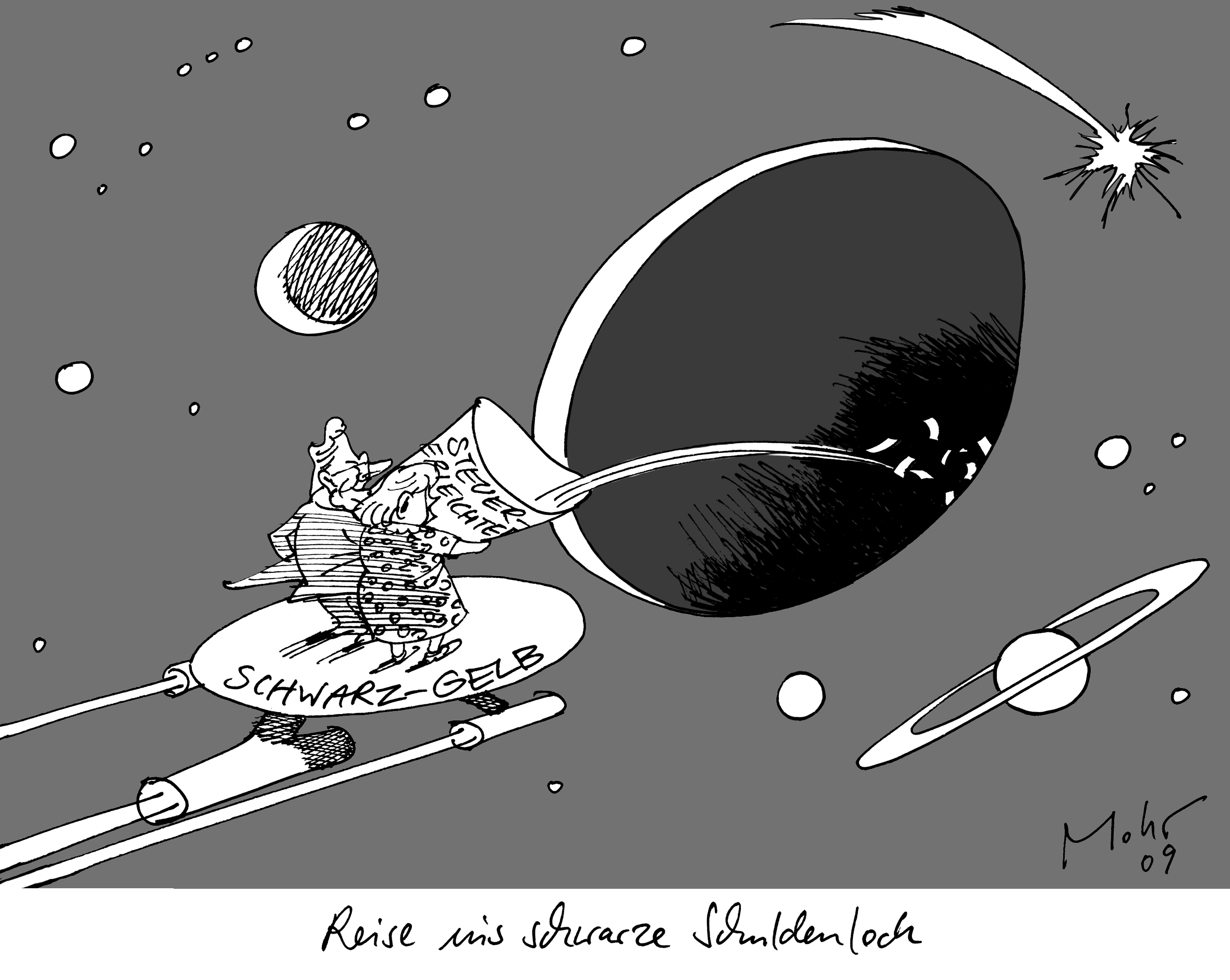 Reise ins schwarze Schuldenloch