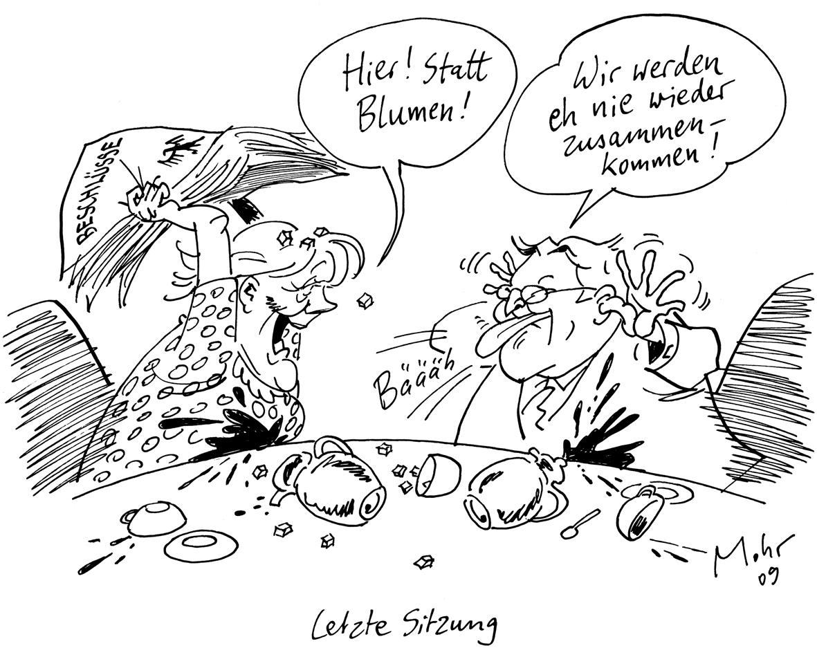 Letzte Sitzung