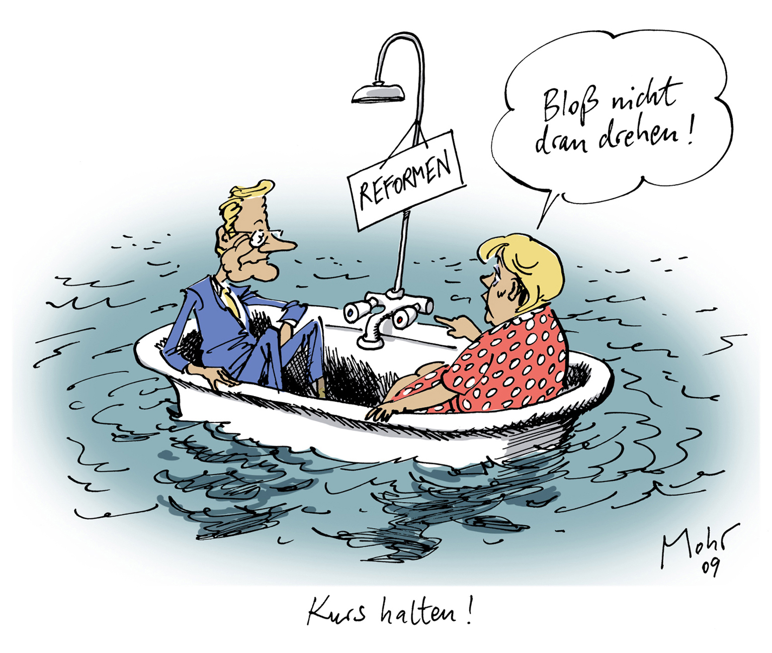 Kurs halten!