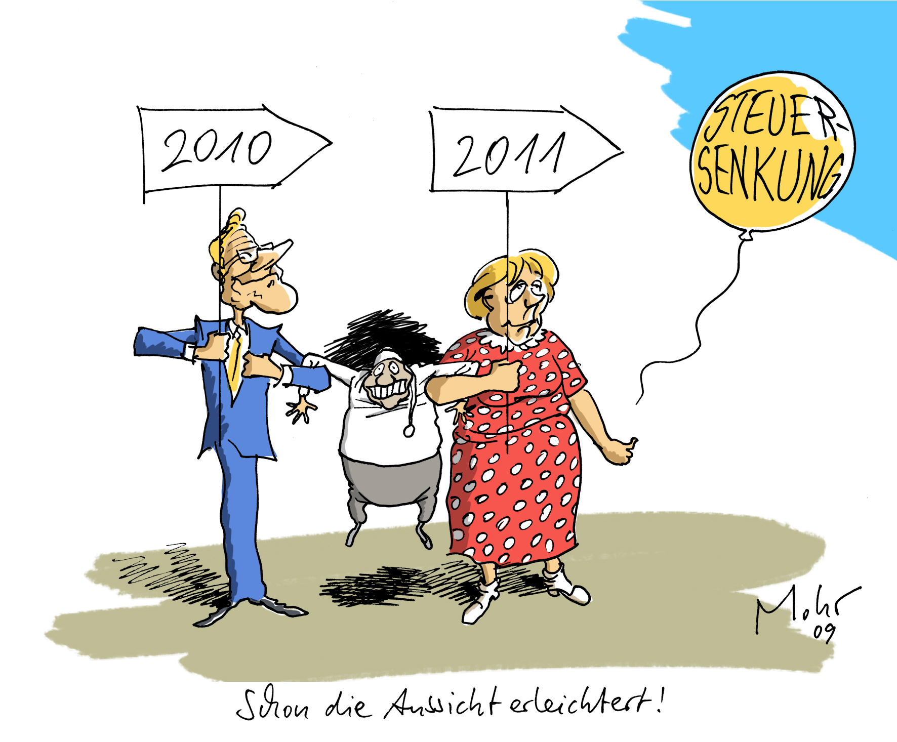 Schon die Aussicht erleichtert!