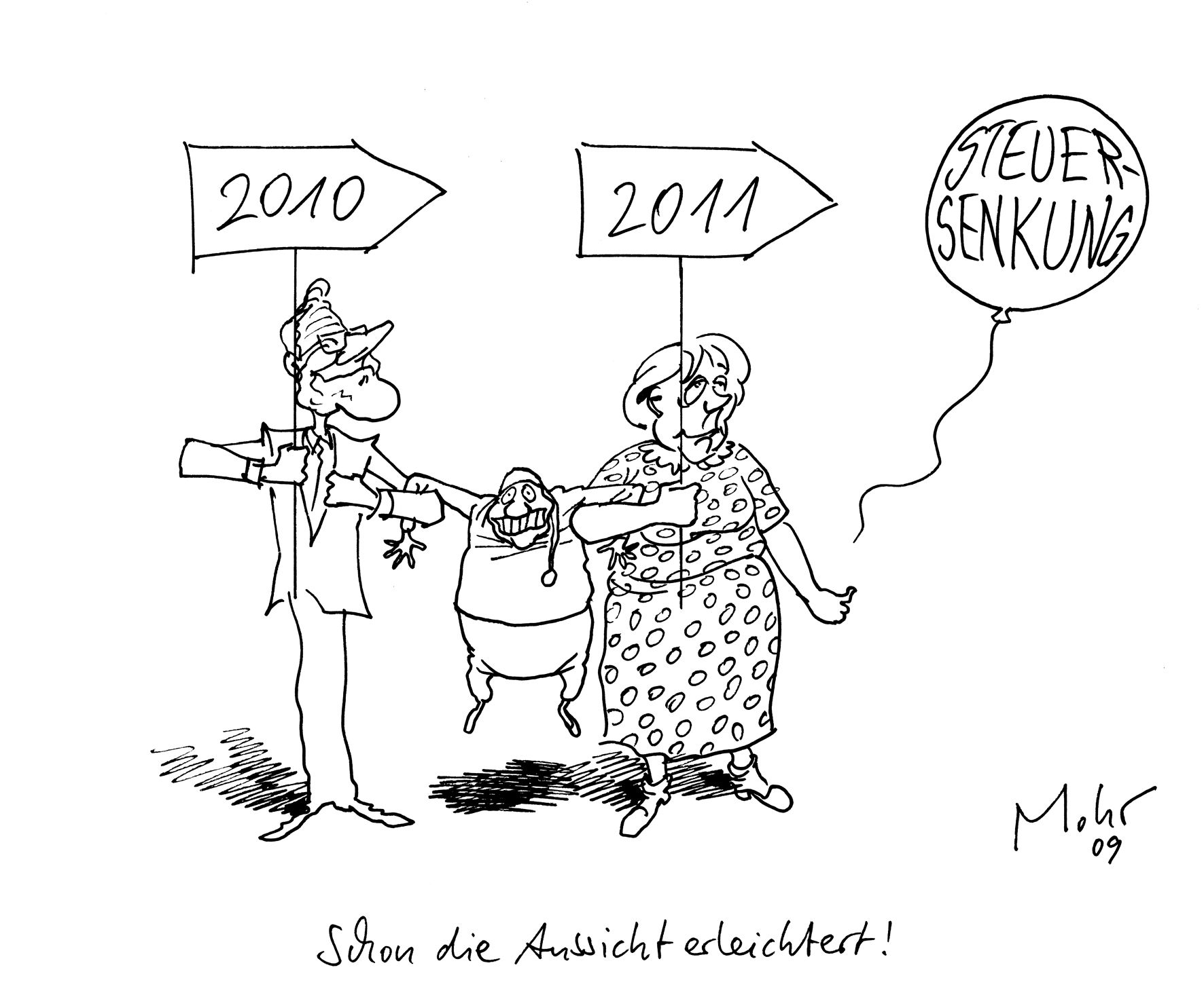 Schon die Aussicht erleichtert!