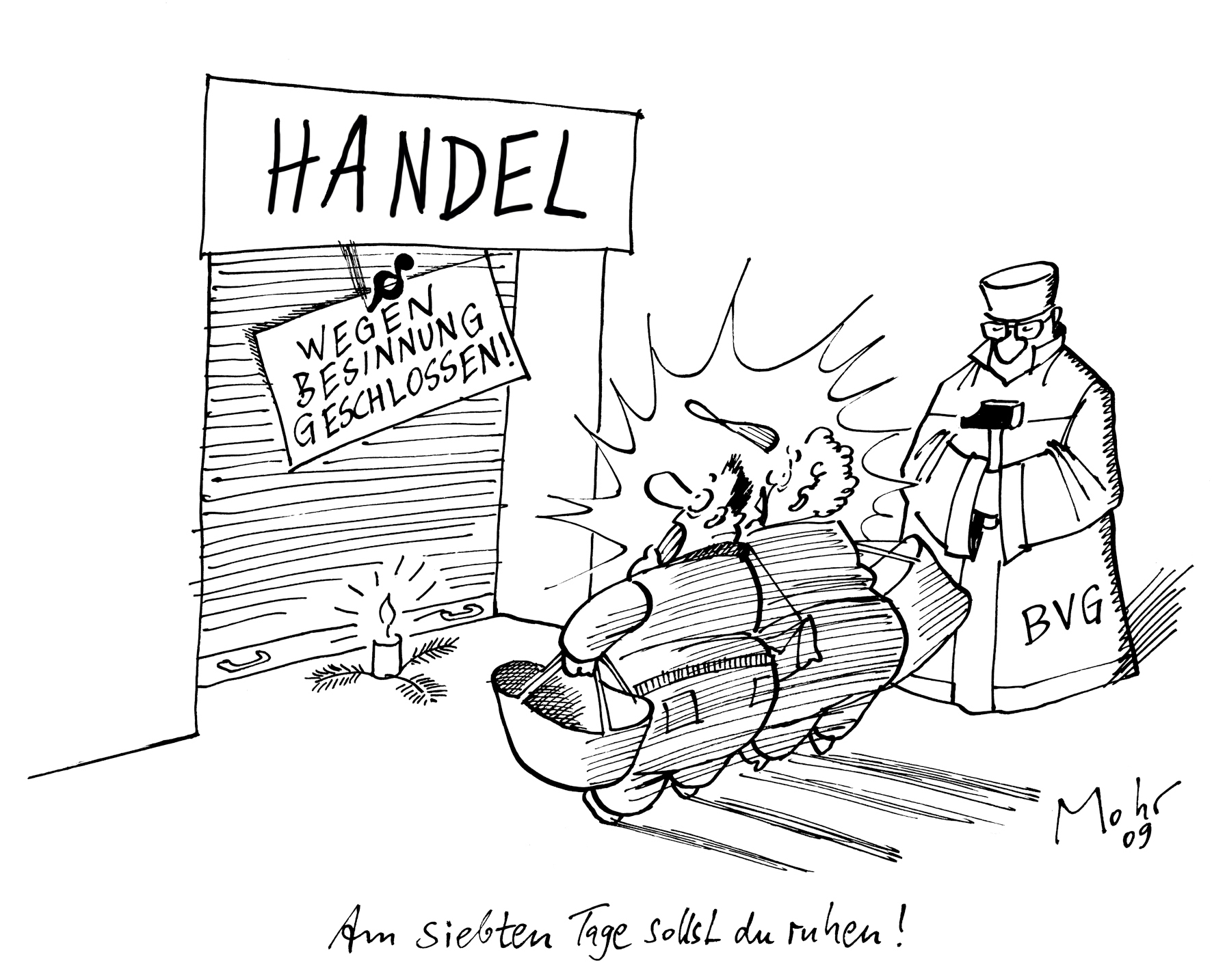 Am siebten Tage sollst du ruhen!
