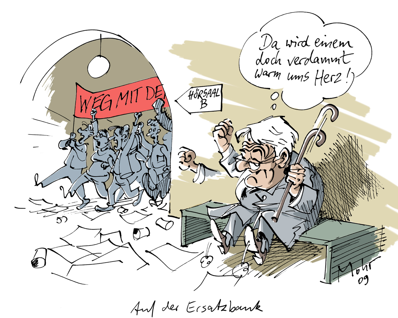 Auf der Ersatzbank