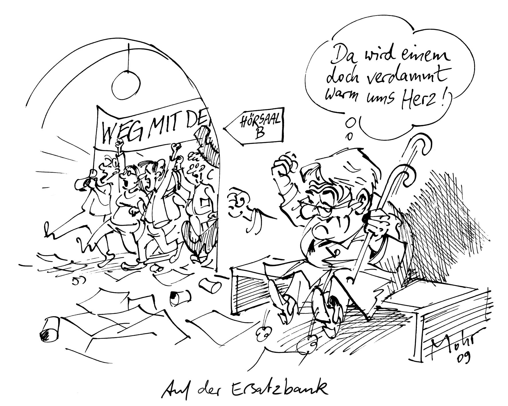 Auf der Ersatzbank