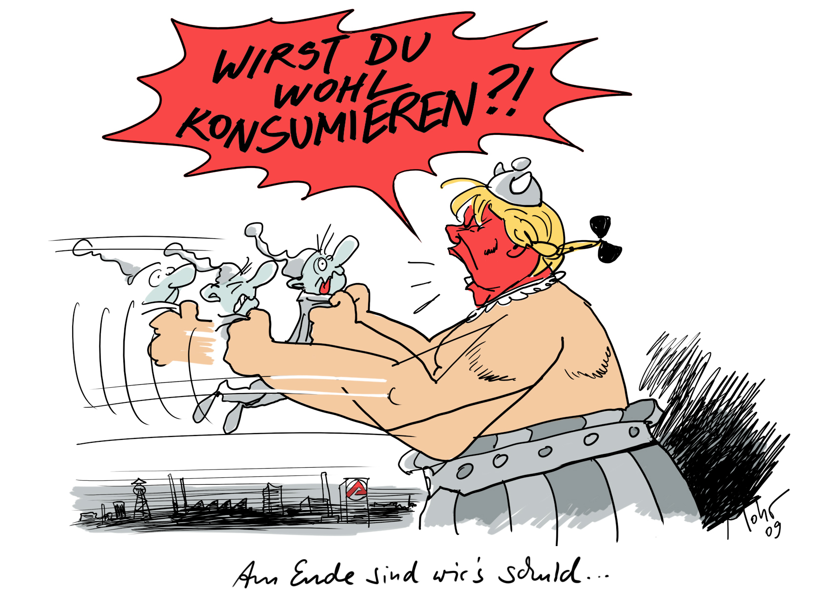 Am Ende sind wir's schuld...