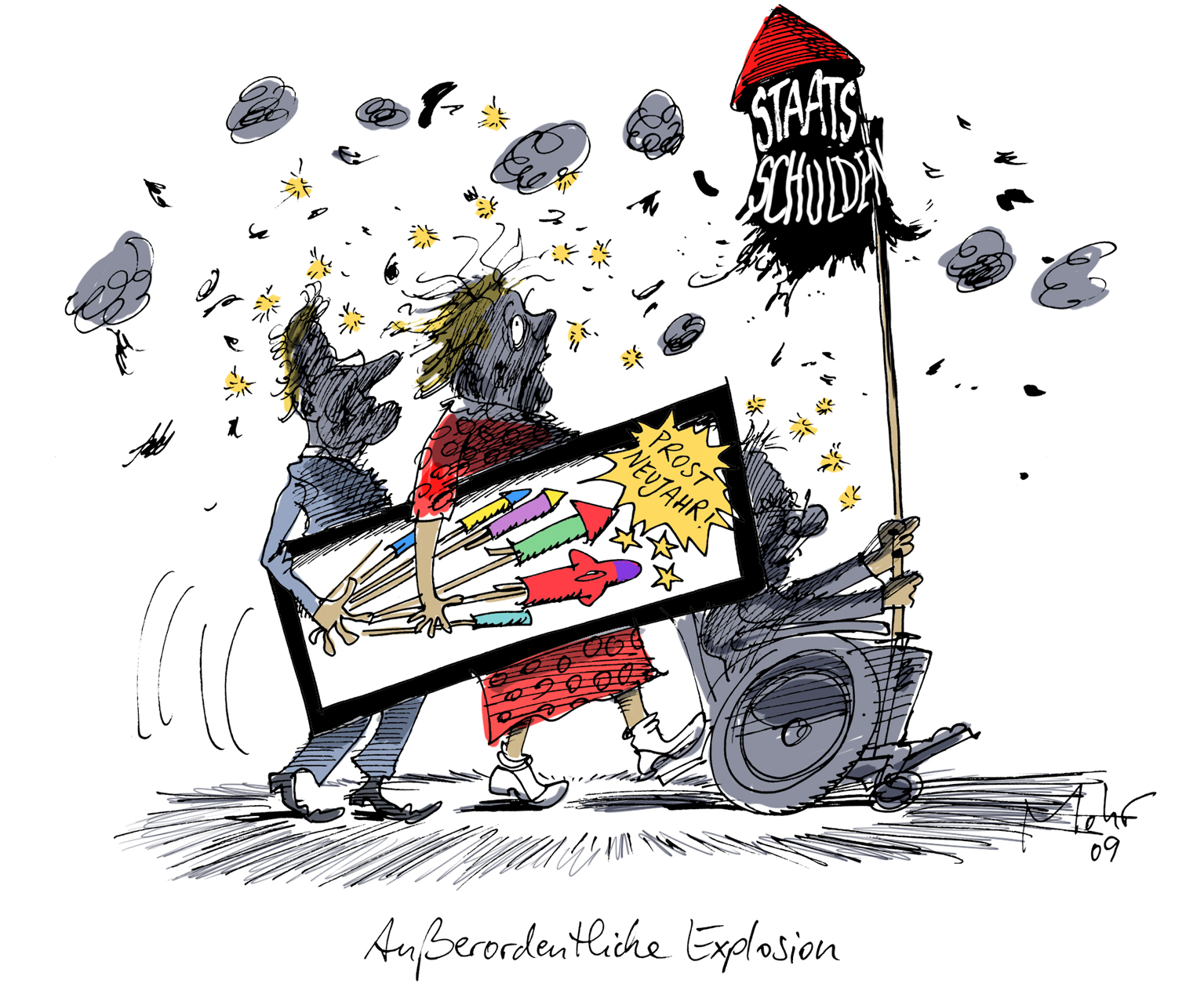 Außerordentliche Explosion