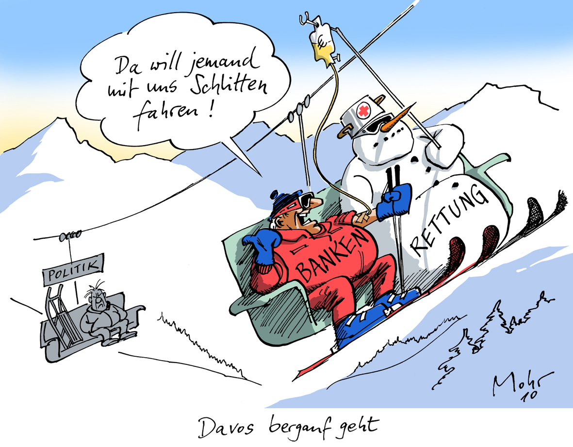 Davos bergauf geht