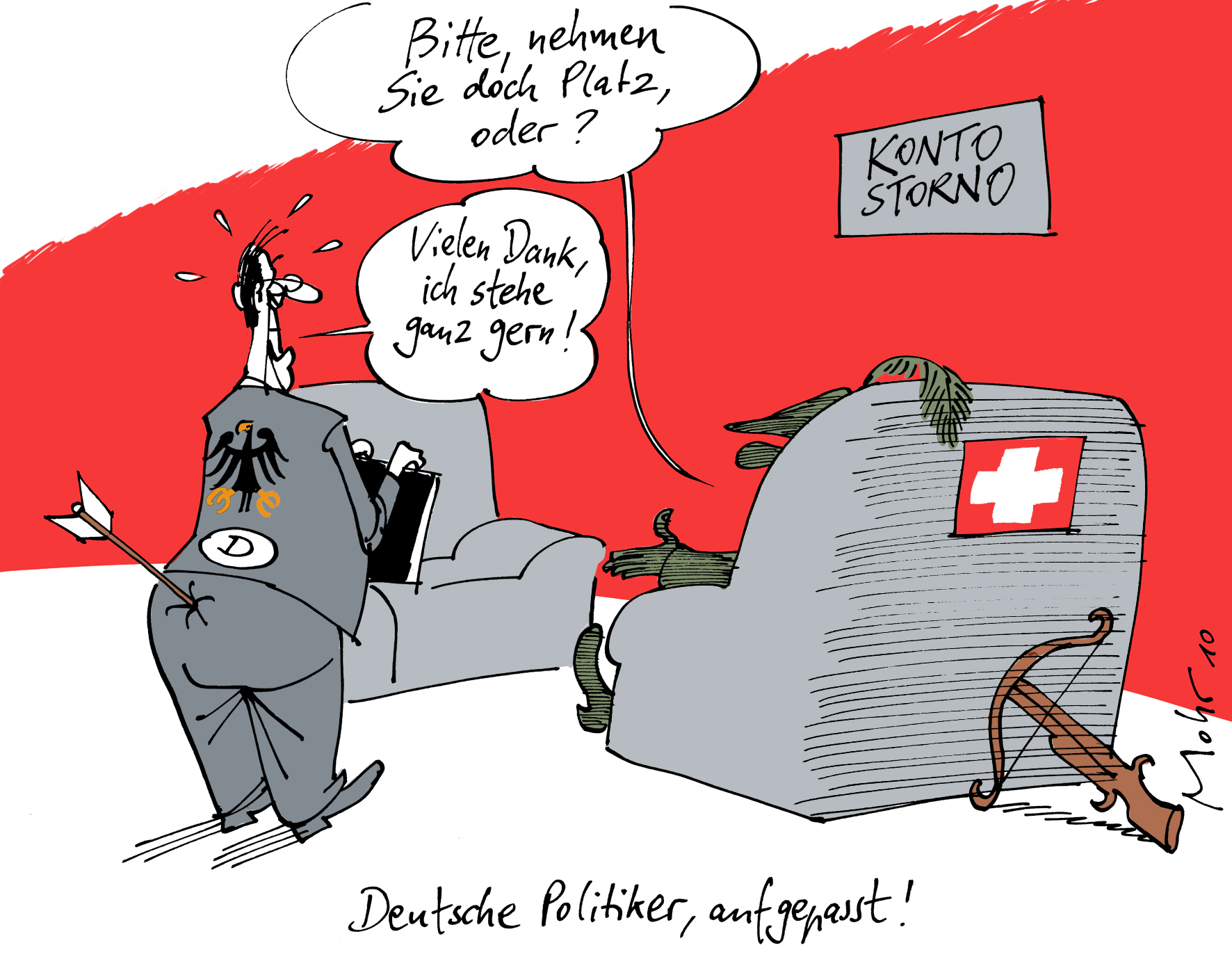 Deutsche Politiker, aufgepasst!