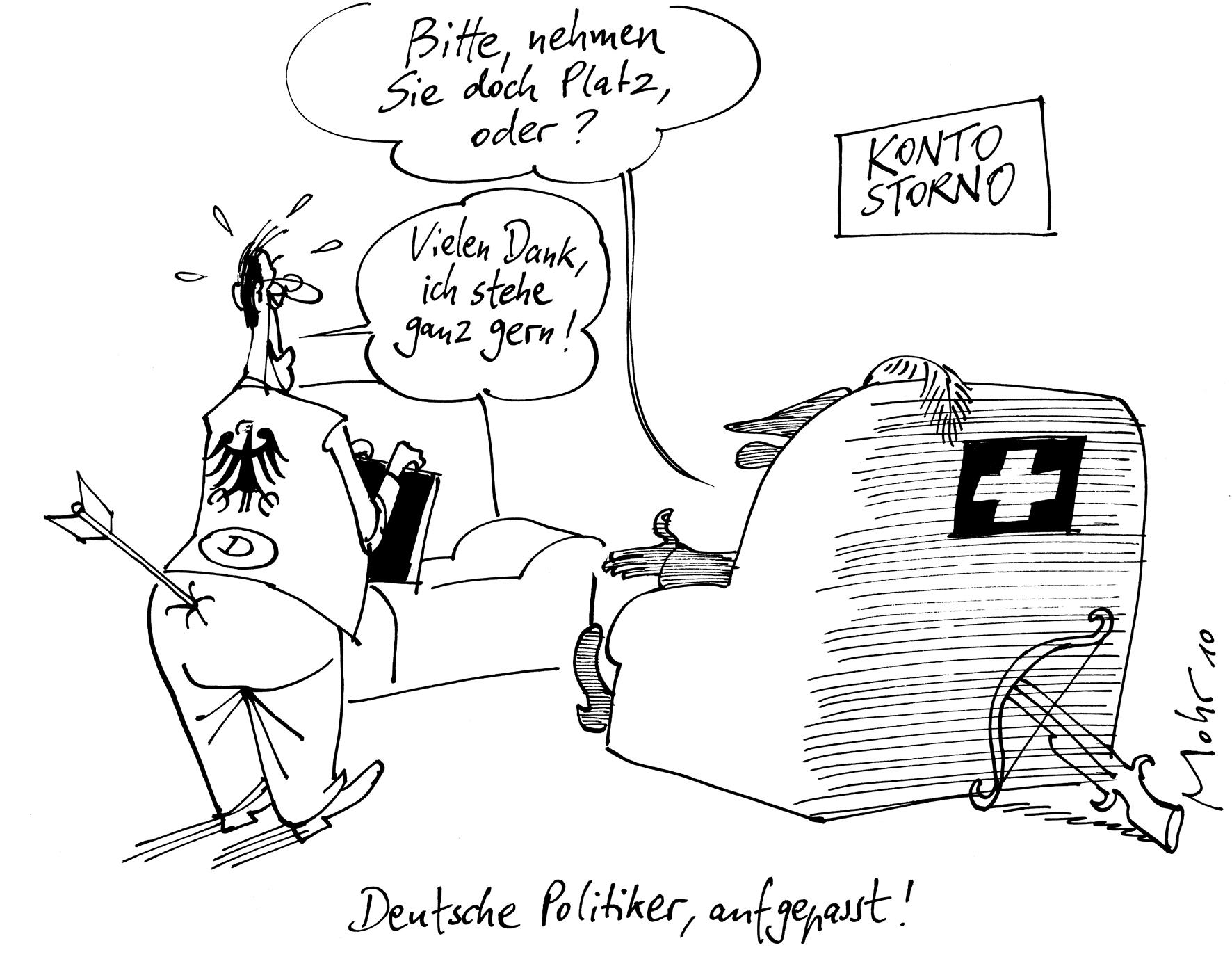 Deutsche Politiker, aufgepasst!