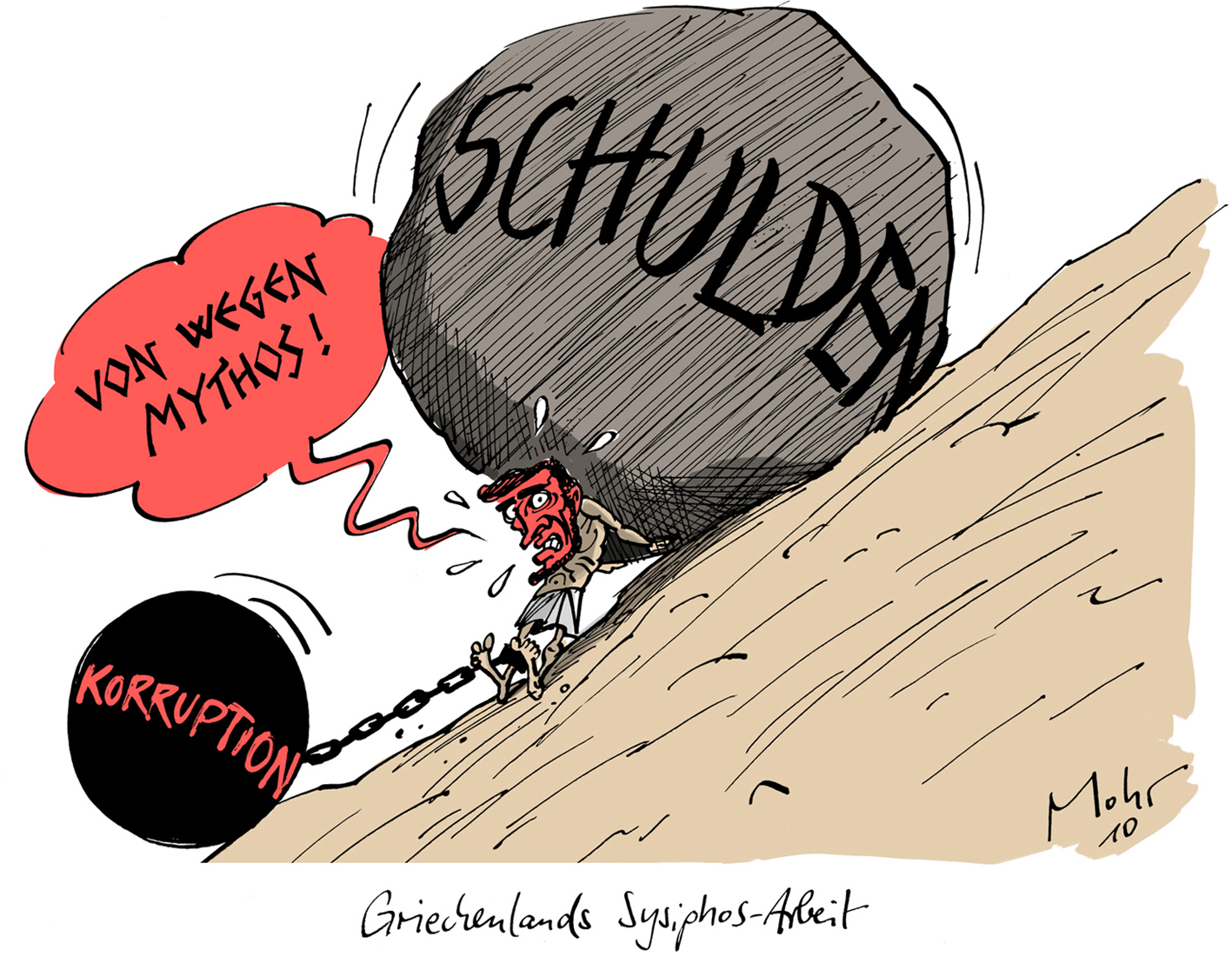 Greichenlands Sysiphos-Arbeit