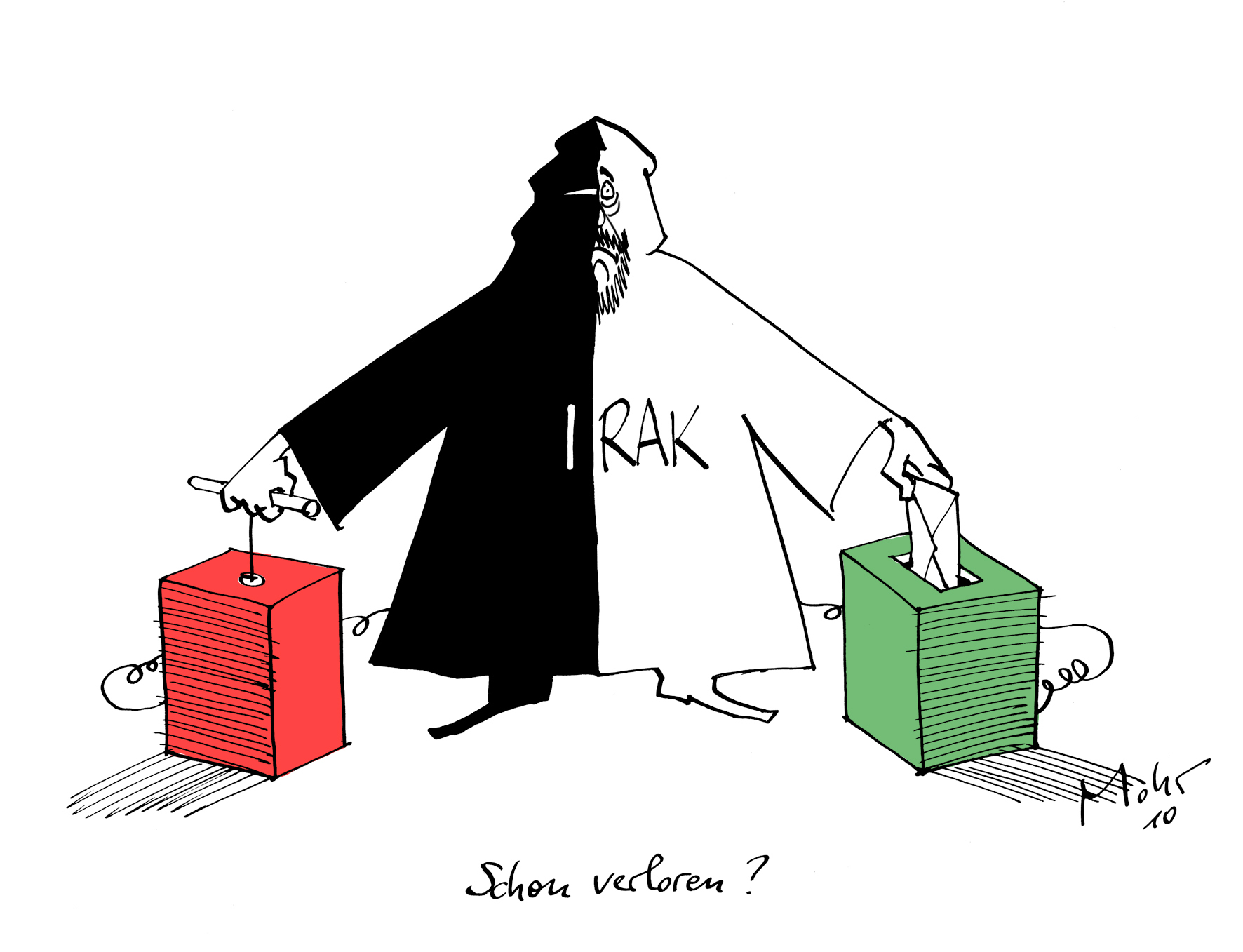 Schon verloren?