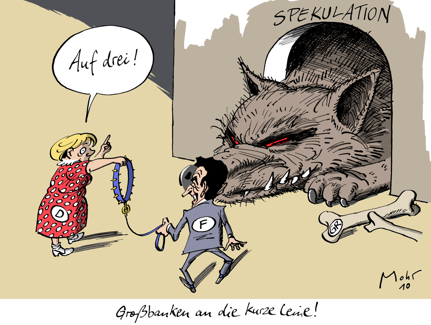 Großbanken an die kurze Leine!