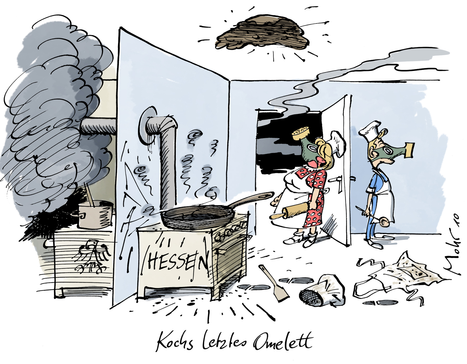 Kochs letztes Omelett