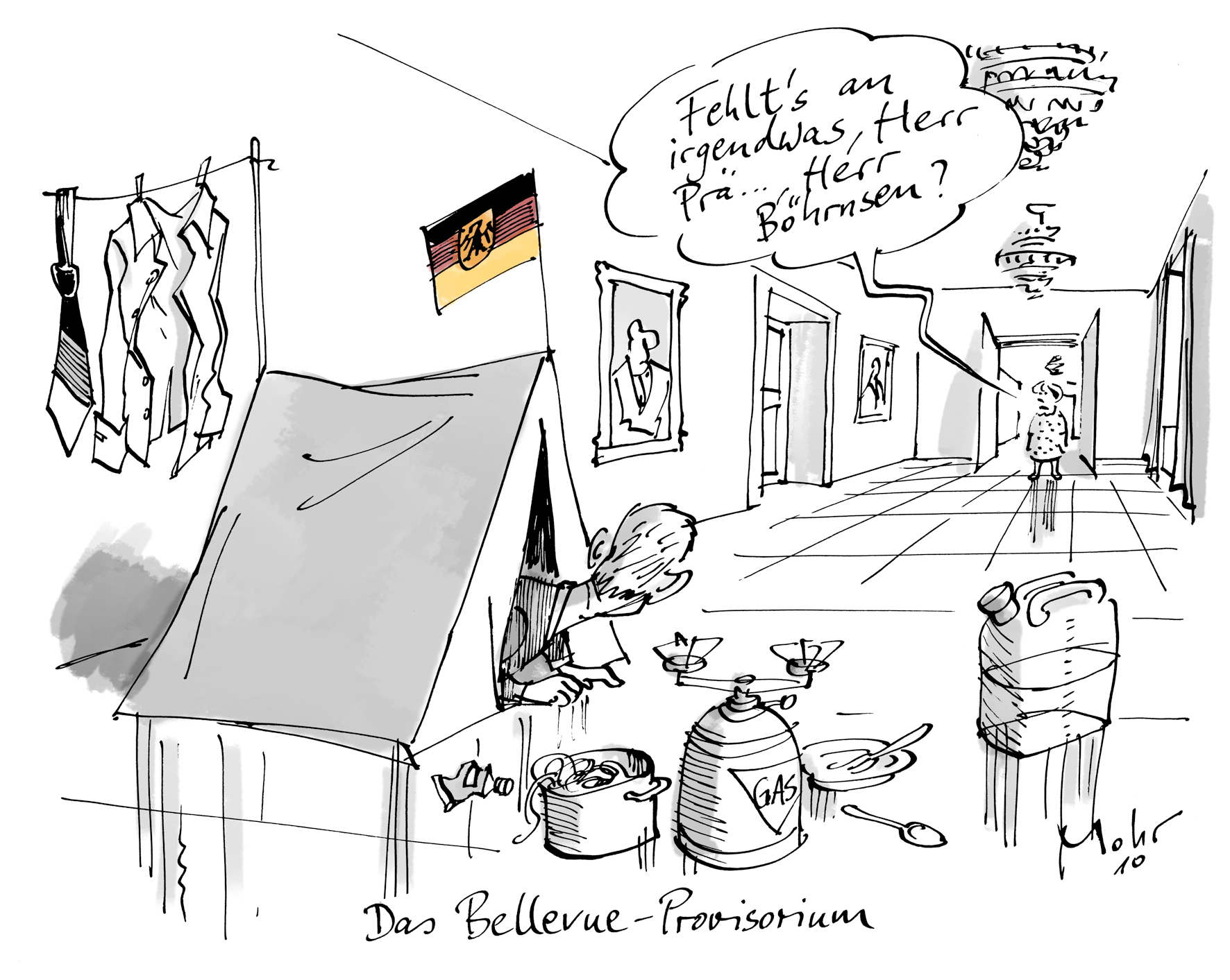 Das Bellevue-Provisorium