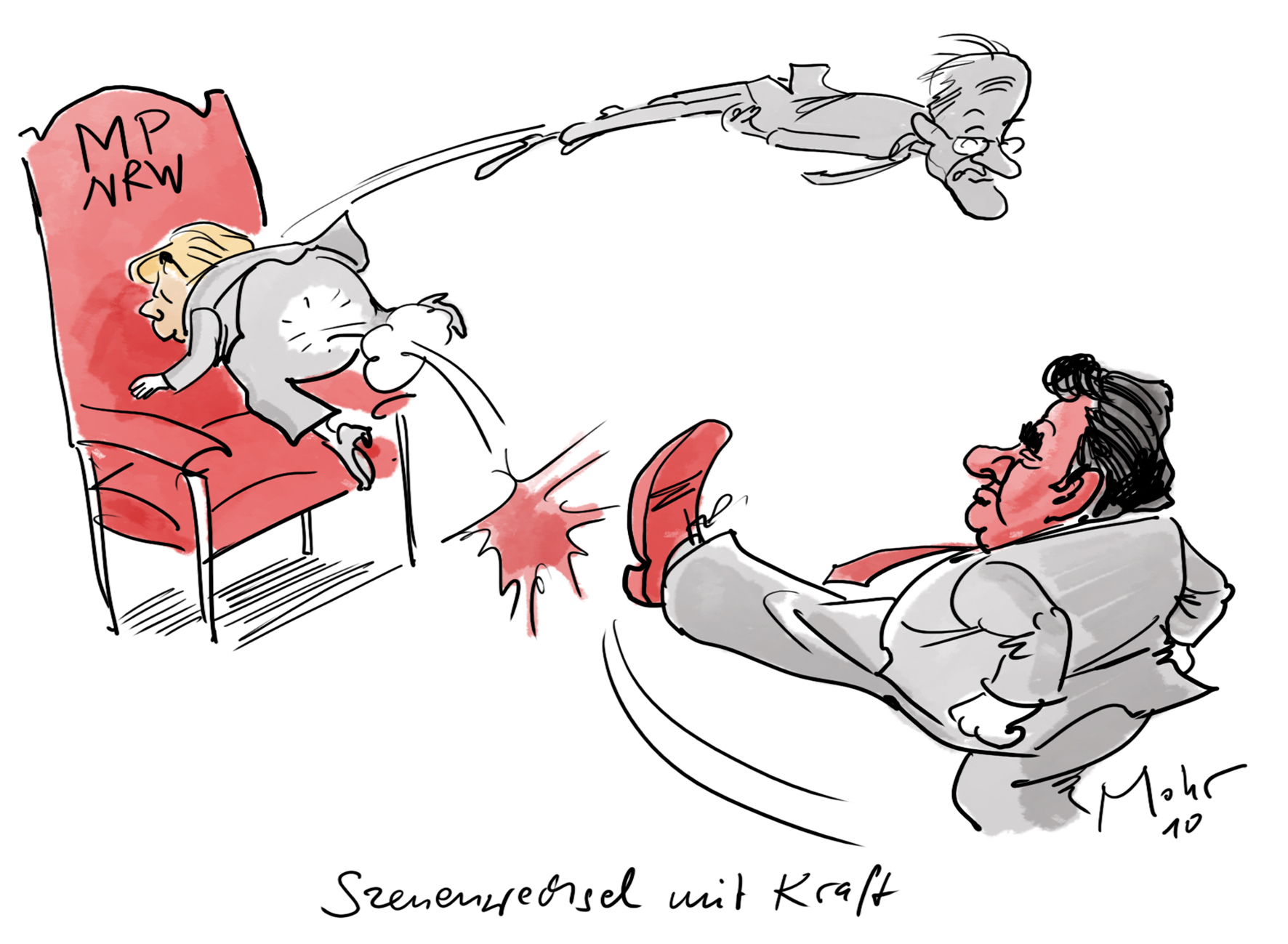Szenenwechsel mit Kraft
