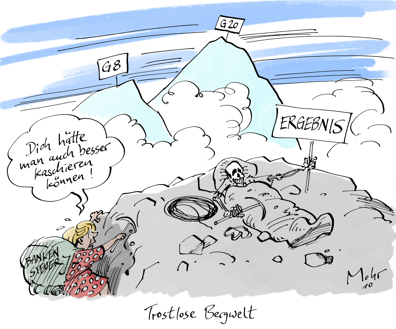 Trostlose Bergwelt
