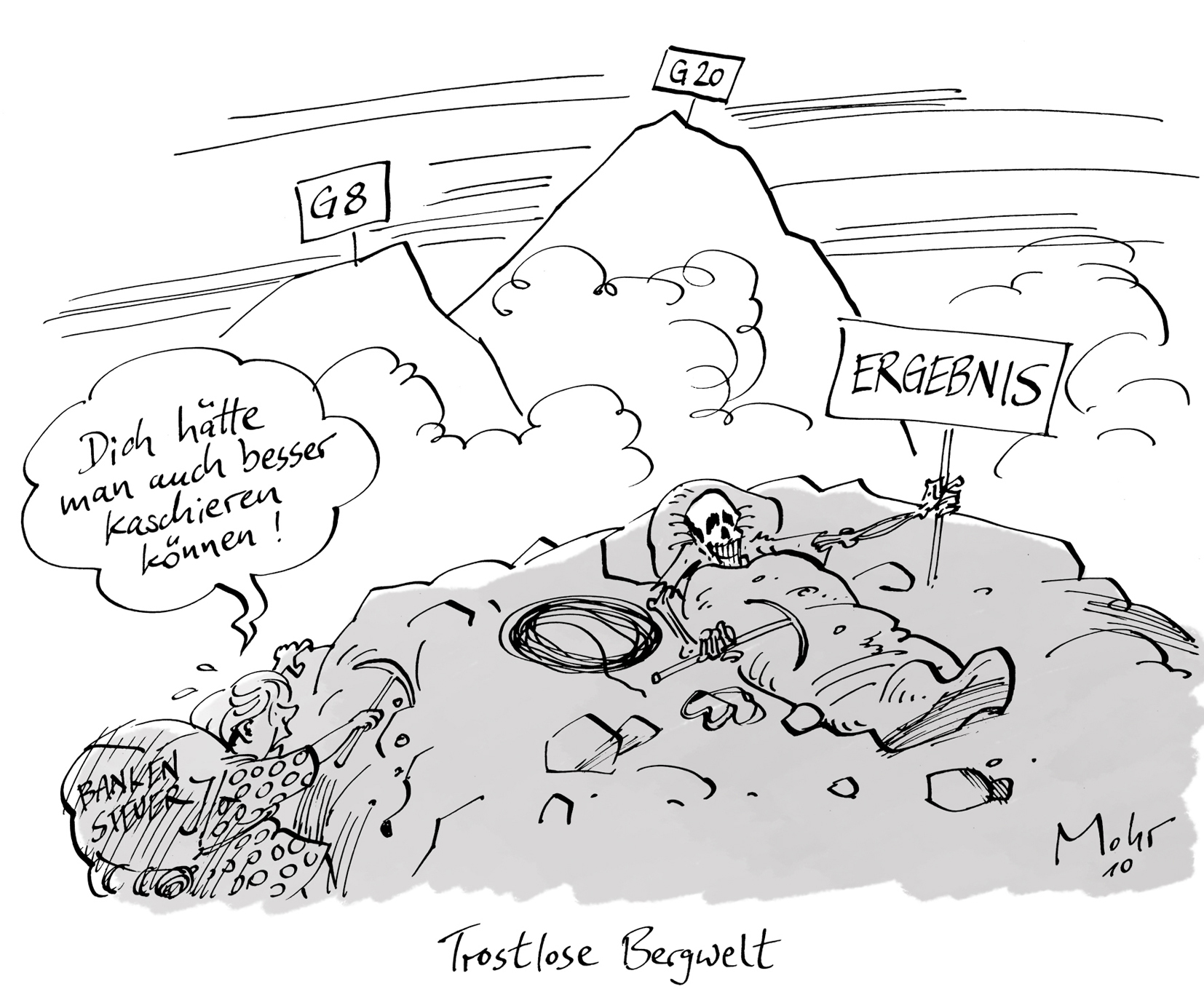 Trostlose Bergwelt