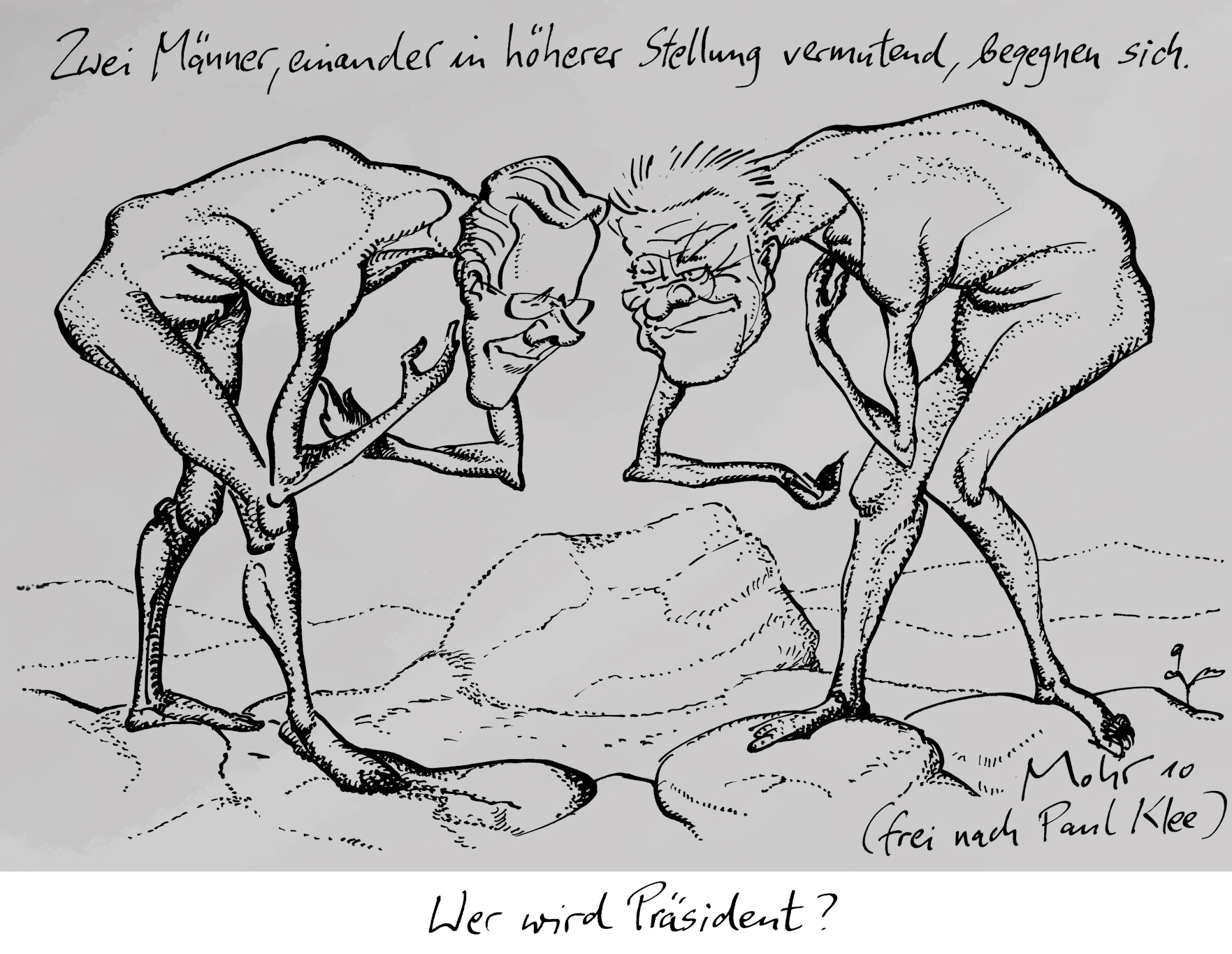 Wer wird Präsident?