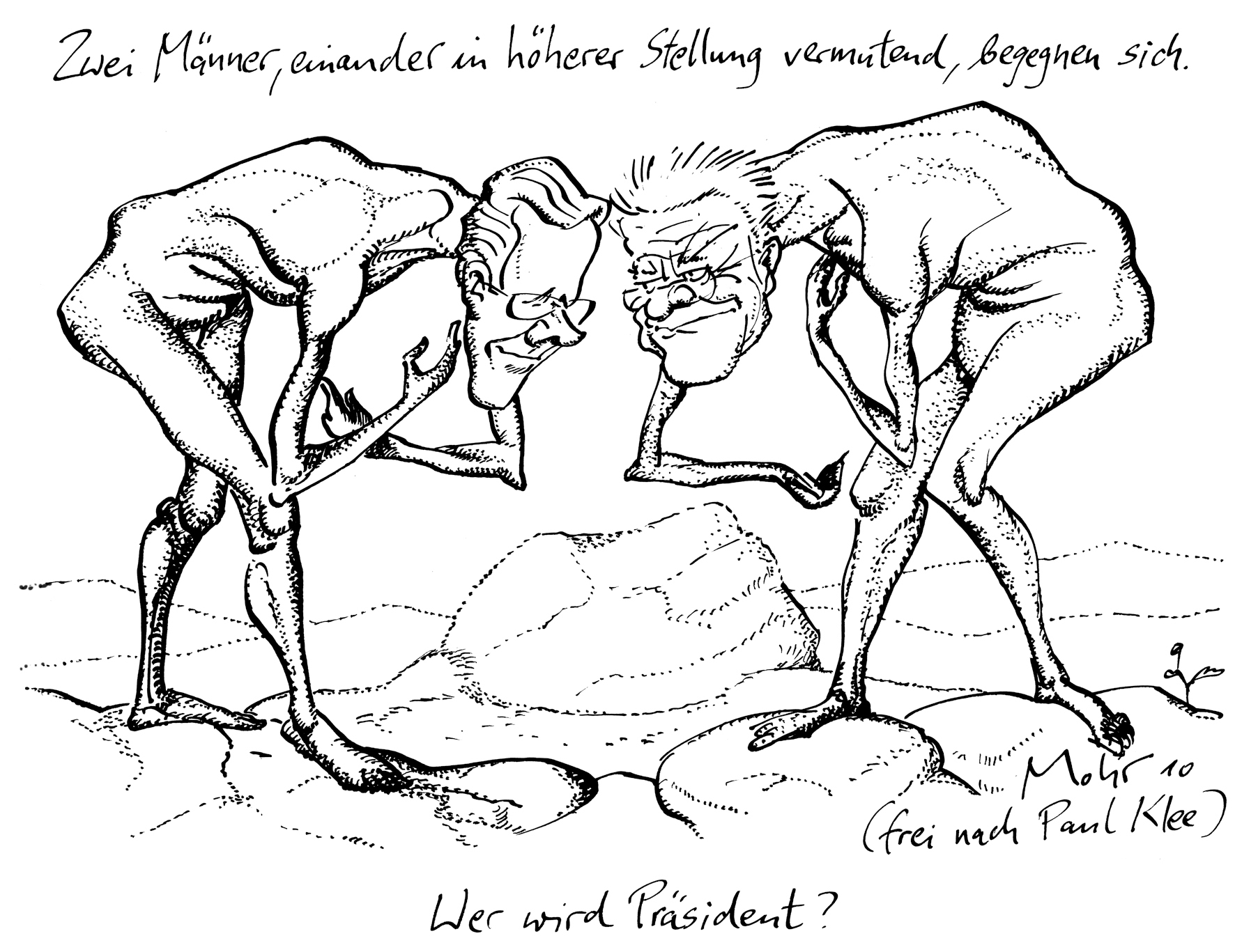 Wer wird Präsident?
