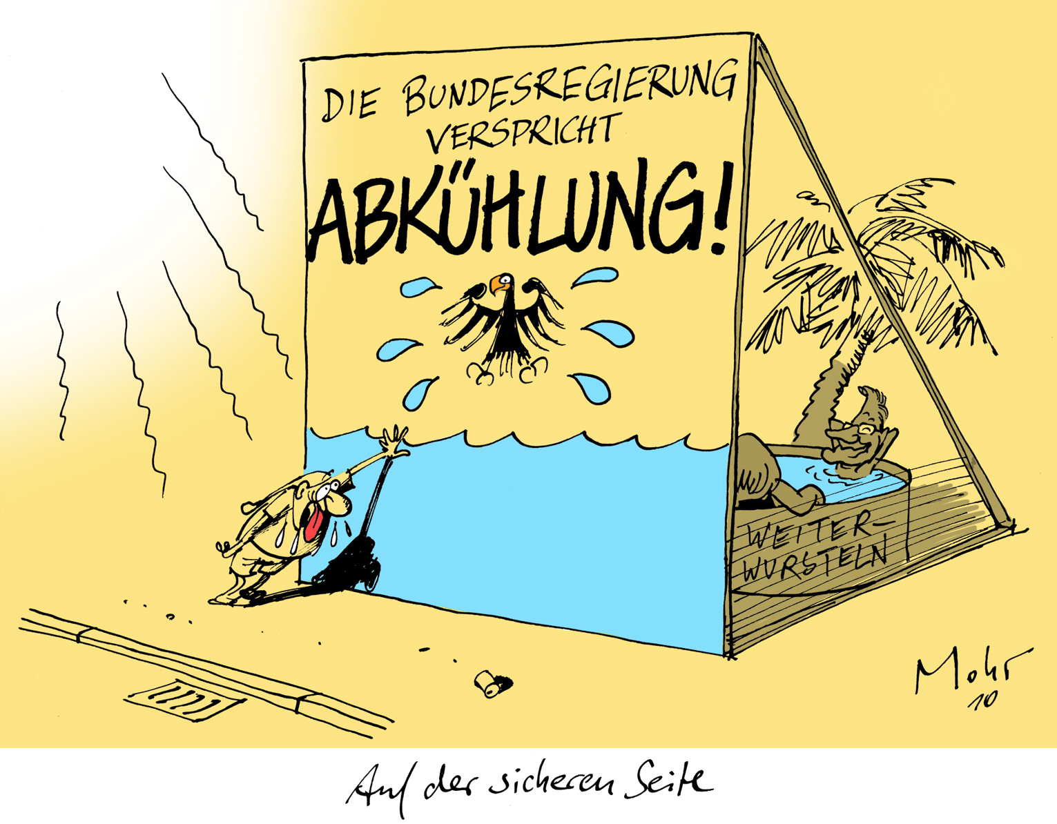 Auf der sicheren Seite