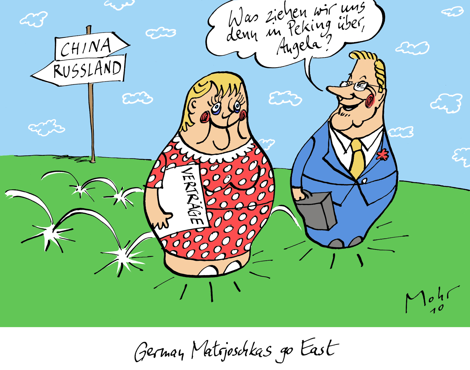 German Matrjoschkas go East
