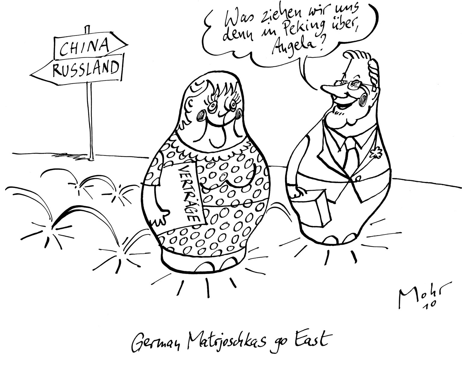 German Matrjoschkas go East