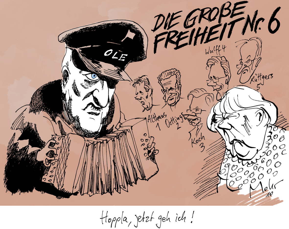 Hoppla, jetzt geh ich!
