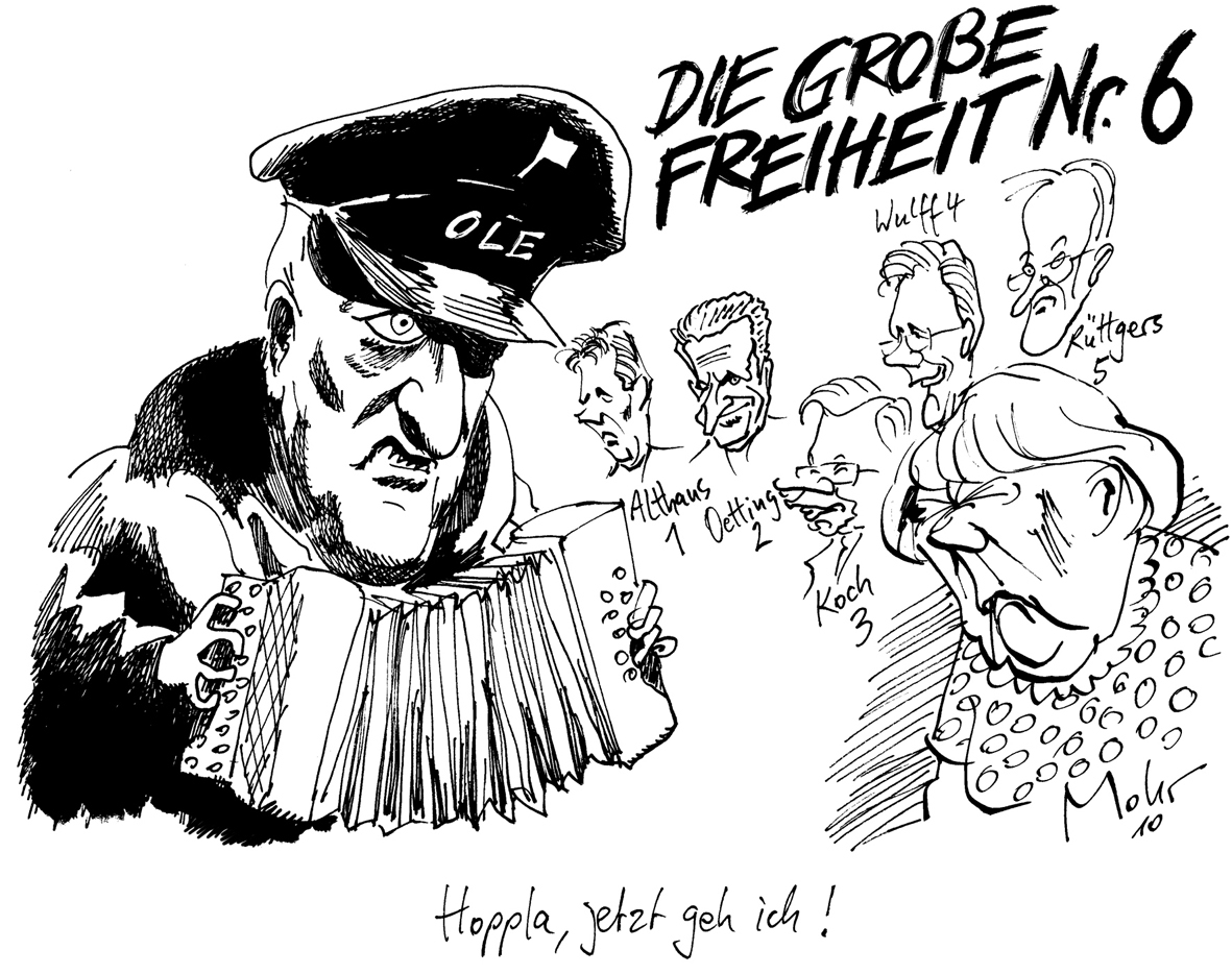 Hoppla, jetzt geh ich!